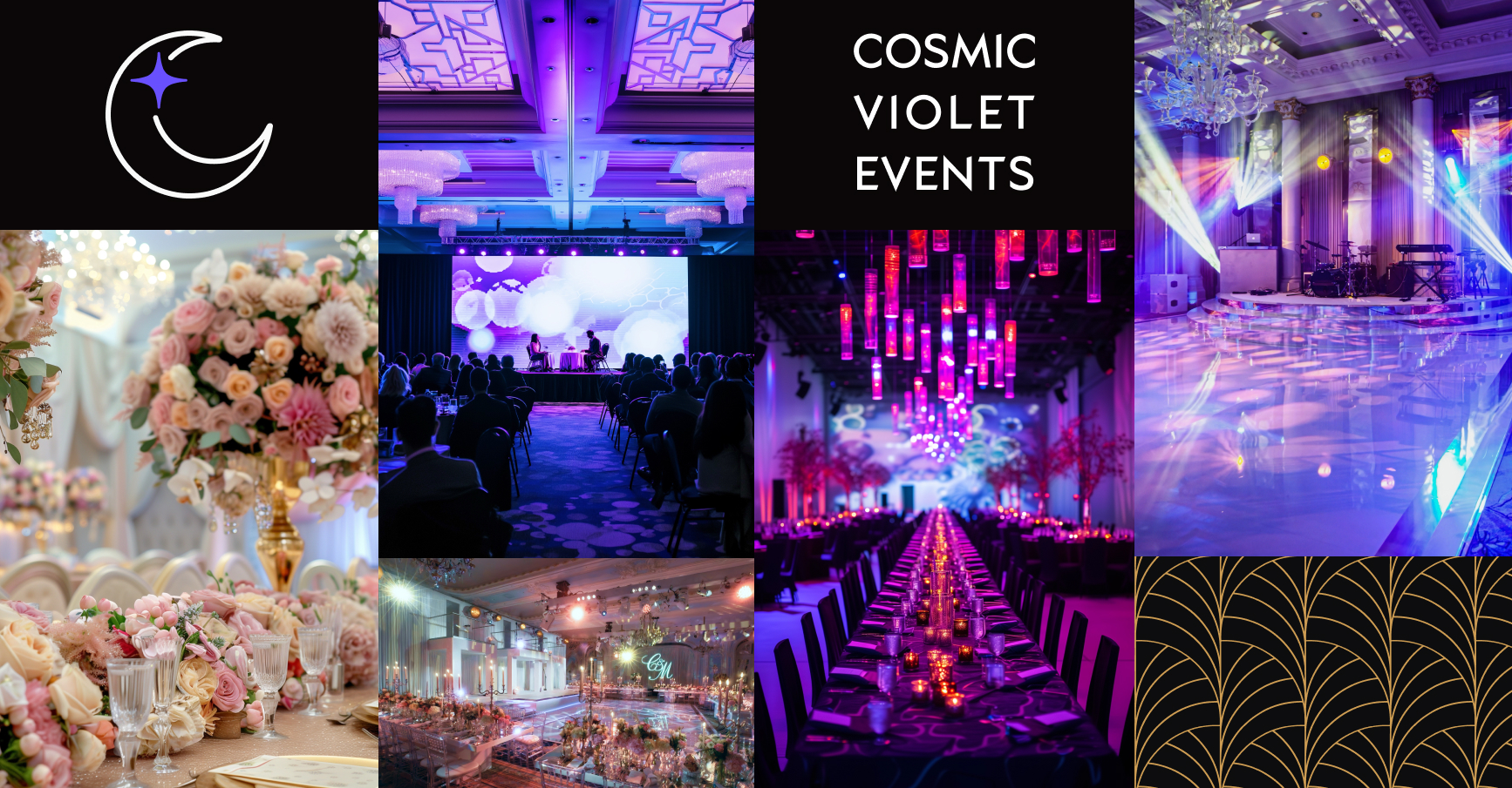 Cosmic Violet Events website